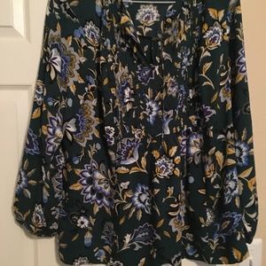 Green Old Navy Blouse-XL